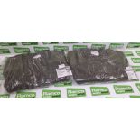 7x British Army mens wool jerseys - heavy round neck - Olive - 118cm