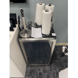 Honeywell 115 Can Single Glass Door Under Counter Beverage Cooler (Room 145)
