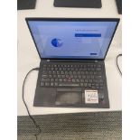Lenovo Thinkpad X1 Carbon Gen 9 Core i7, 512GB Hard Drive, 16GB Memory, #20XW004NUS w/ SN:PF39F4ZE