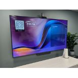 (Lot) Samsung 85" TV w/ Yealink Video Conference System Including Camera, (4) Zoom Room Yealink