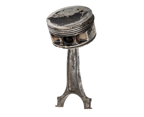 A piston and connecting rod from the Rolls Royce Merlin engine of Battle of Britain Spitfire X4036 from No 234 Squadron, whic