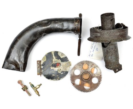 A steel mount for MG15 machine gun from Heinkel III of 2/KG 126, Wk Nr 6955, shot down by a Defiant 16th October 1940, crashe
