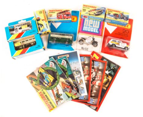 20 Matchbox Superfast 75 / Rolamatics. 14 in blister packs including a North American issue No.11 Sleet-N-Snow (U.S. Mail Jee