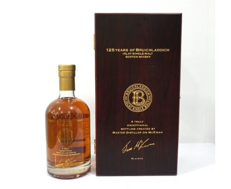 BRUICHLADDICH 125TH ANNIVERSARYA sought after bottle of the Bruichladdich 35 Year Old Single Malt Scotch Whisky bottled in ce