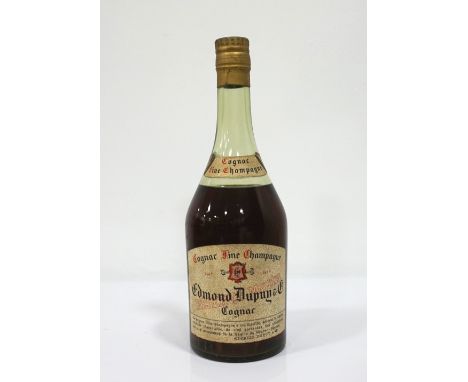 EDMOND DUPUY & CO COGNAC FINE CHAMPAGNE CIRCA 1940'S/ 50'SA nice bottle of the Edmond Dupuy & Co. Cognac Fine Champagne Reser