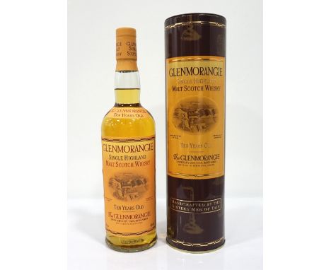 GLENMORANGIE 10YOA bottle of the ever popular Glenmorangie 10 year old single malt scotch whisky.  70cl.  40% abv.  In origin