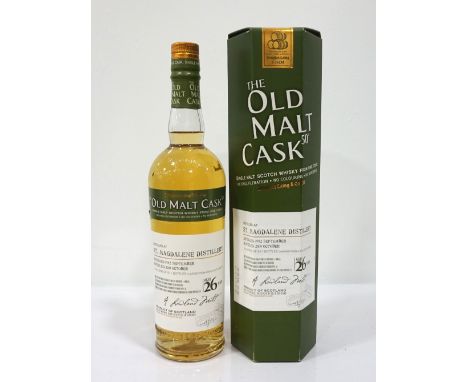ST. MAGDALENE 26YO - OLD MALT CASKThe Linlithgow distillery is now residential flats, so if you want to visit just go and cha