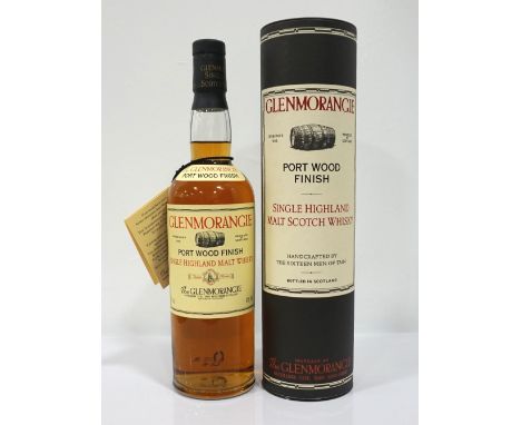GLENMORANGIE PORT WOOD FINISHFor some reason I love Port Wood Finished whisky...odd, since I don't like port!  Glenmorangie 1