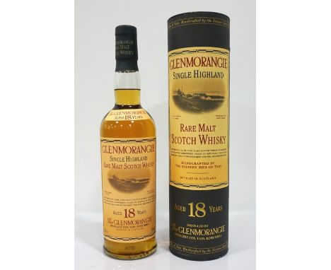 GLENMORANGIE 18YO The Glenmorangie 18 Year Old Single Malt has always been described as "Rare", and has always been reassurin