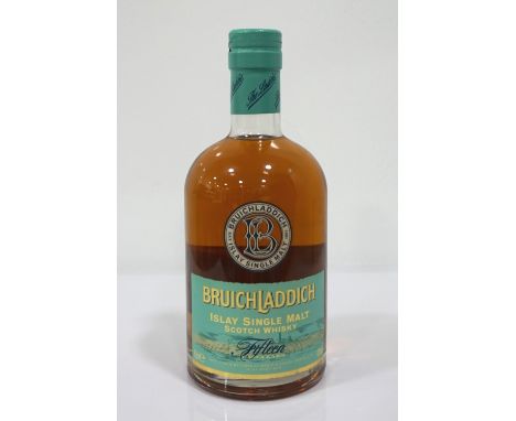 BRUICHLADDICH 15YO FIRST EDITIONA bottle of Bruichladdich 15 Year Old Single Malt Scotch Whisky.  70cl.  46% abv.  Level bott