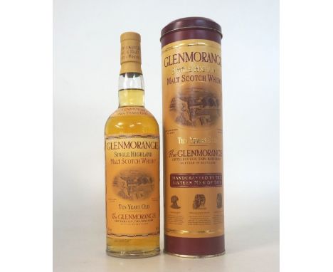 GLENMORANGIE 10 YO - THE STILLS TINA bottle of Glenmorangie 10 year old single malt scotch whisky presented in a tin celebrat