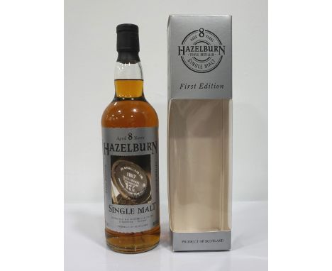 HAZELBURN FIRST EDITION 8YO - THE CASKSThe First Edition bottlings of Hazelburn were released with labels showing images of S