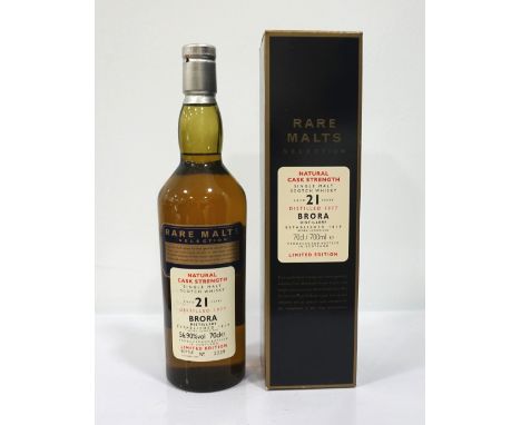 BRORA 21YO - RARE MALTSPossibly the most sought after distillery represented in the Rare Malts Collection.  Brora 21 Year Old
