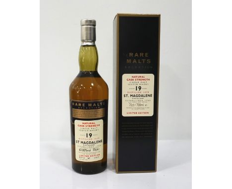 ST. MAGDALENE 19YO - RARE MALTSThe whisky from St. Magdalene Distillery is highly sought after now, shame it couldn't have be