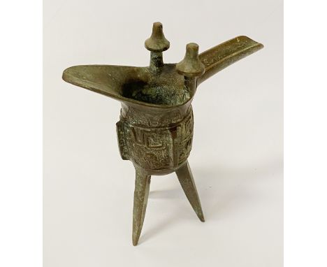 BRONZE CHINESE CENSER VASE