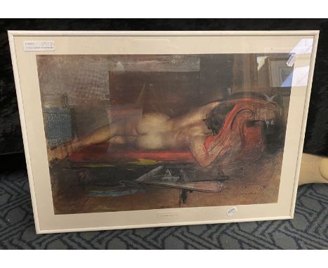 ''STUDIO DI NUDO'' BY PIETRO ANNIGONI, SIGNED PRINT