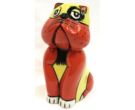 Lorna Bailey rare Bulldog, Butch, H: 13 cm. No cracks, chips or visible restoration. P&amp;P Group 1 (£14+VAT for the first l