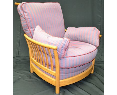 An Ercol lounge chair