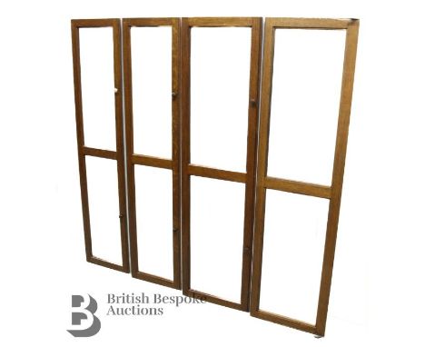 Light oak Gun sectional bookcase (measurements not available as it's not built).&nbsp;