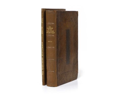 [Defoe, Daniel]: 1- A True Collection of the Writings of the Author of the True Born English-man. L, 1705, Second Edition, Co