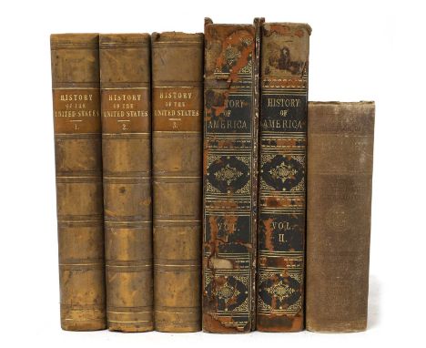 AMERICANA: Ollier, Edmund: Cassell's History of the United States, in 3 Vols. Cassell Pettter &amp; Galpin, no date, c1880. F