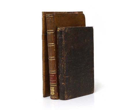LONDON DISASTERS: 1- [Hodges, Nathaniel]: Loimologia: or, an Historical Account of the Plague in London in 1665...[with] An E