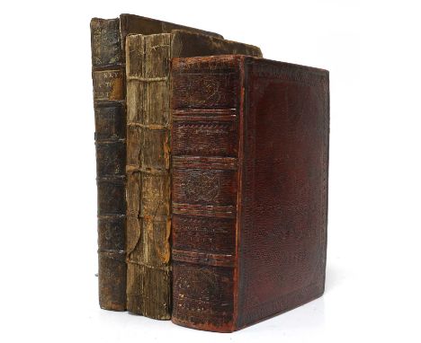 BIBLES, Etc.(English): 1- The Genealogies recorded in the sacred scriptures.. By J. S. (John Speed), no date C1632. PP: Title