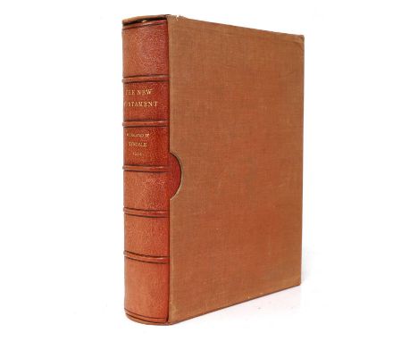 The special edition of The New Testament translated by William Tyndale (1534): Includes facsimiles of two title pages, and of
