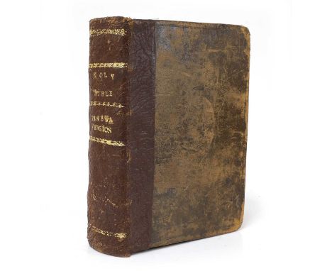 Bible [English]. The Bible: Translated according to the Ebrew and Greeke, and conferred with the best Translations in divers 