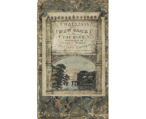 WALLIS (Pub) NEW GAME OF THE TOURIST exhibiting 65 select Views in the British Empire. London: Edward Wallis, no date, c1830.