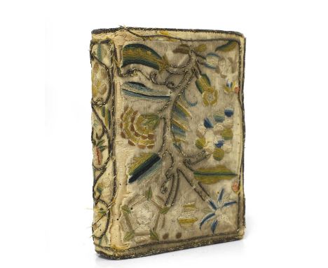 Contemporary Embroidered binding - The whole Booke of Davids Psalmes, both in prose and meetre. With apt notes to sing them w