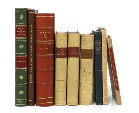 HORSES- [Broadhurst, J]: A Comparative view of the form and character of our racing and mixed-breed of Saddle-Horses during t