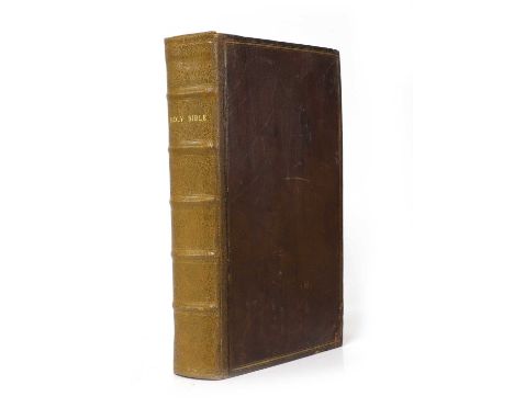 1688 BIBLE, Etc: The Book of Common Prayer. Oxford, at the Theatre, 1688 (repair to the bottom margin of the title page). PP: