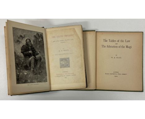 Yeats (W.B.) The Celtic Twilight, Men &amp; Women, Dhouls and Farries, 12mo L. 1893. First Edn., illus. frontis by J.B. Yeats