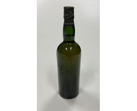 Scotch Whiskey: "John Begg Scotch Whiskey," lacks label, with seal perfect, an early vintage. (1)