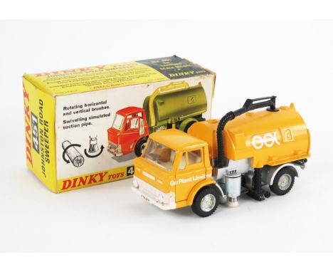 Dinky Toys 451 Johnston Road Sweeper "Go Plant Limited" promotional model - boxed