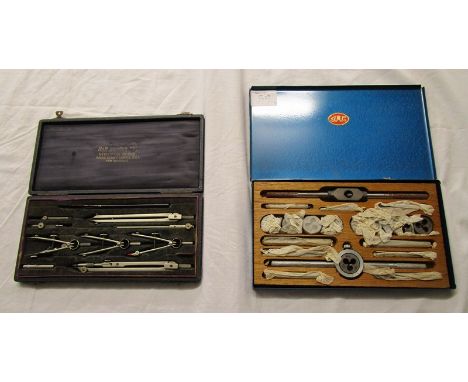 Geometry set together with a tap &amp; die set