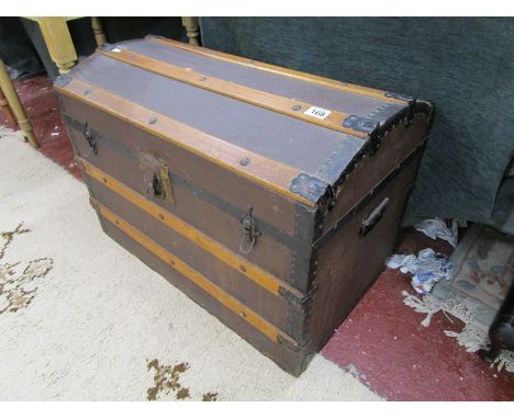 Vintage traveling trunk