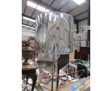A modern standard lamp.