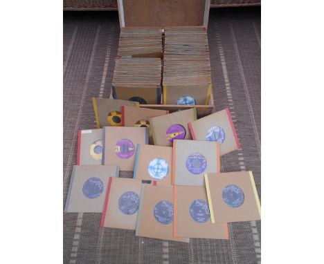 Approximately 240 Soul 7" single records, 164 are (black label) TMG Tamla Mowtown. The other 76 are Stateside, Tamla Motown (