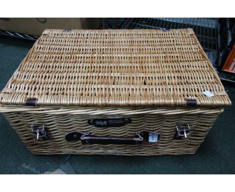 A wicker hamper by Regency Hampers, Cotswolds