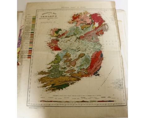 Maps: Portfolio of varied Ordnance &amp; other Survey Maps &amp; Plans of Dublin City &amp; County, some from Thom's Director