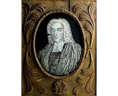 Rare Portrait of Jonathan SwiftNathaniel Bermingham (b. Ireland c. 1720 F / 1736-74) Portrait of Jonathan Swift, c. 1774, hea