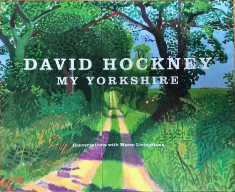 Hockney (David) My Yorkshire, Conversations with Marco Livingstone. Oblong folio L. (Enitharmon Editions) 2011. First Lim. Ed