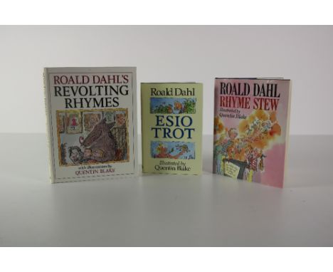 Dahl (Roald) Revolting Rhymes, 4to L. (Jonathan Cape) 1982, First Edn., illustrated by Blake, decorative ptd.boards; Rhyme St