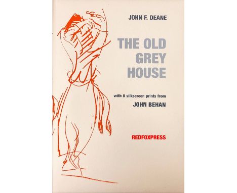 Superb Livre D'ArtisteDeane (John F.) The Old Grey House (poems), with eight striking silkscreen prints in full colour by Joh