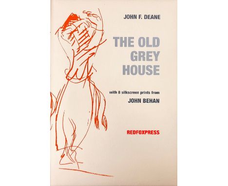 Superb Livre D'ArtisteDeane (John F.) The Old Grey House (poems), with eight striking silkscreen prints in full colour by Joh