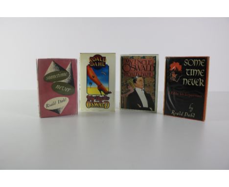 The Authors Adult NovelsDahl (Roald) Sometime Never, 8vo N.Y. (Scribers) 1948, First Edn.,  Signed by the Author, red cloth, 