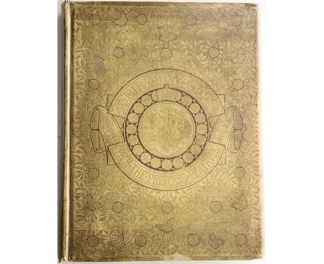 Coloured Illustrations: A Birthday Book, Designed by Her R.H. Princess Beatrice 4to L. 1881. Chromo frontis &amp; plts., each