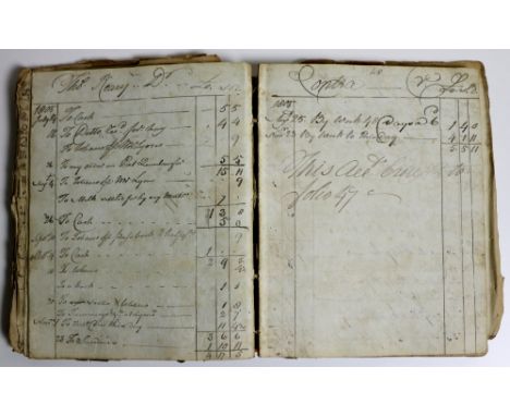 Genealogical Details & Rent RollCo. Kilkenny: Manuscript - [Blanchfield] thick quarto notebook (paperback) approx. 21cms x 16